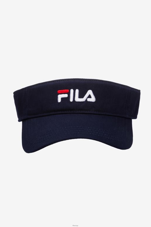 FILA unisex brodert visir marine fila HHL841007 marinen