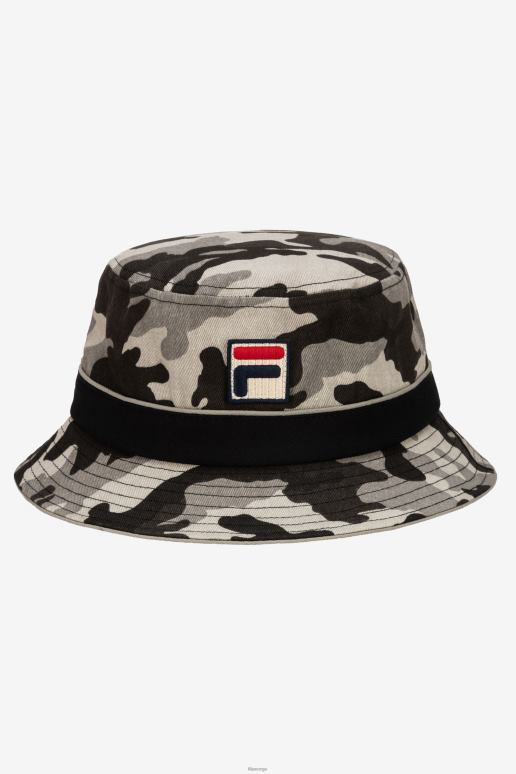 FILA unisex camo bøttehatt svart camo fila HHL84977 svart camo