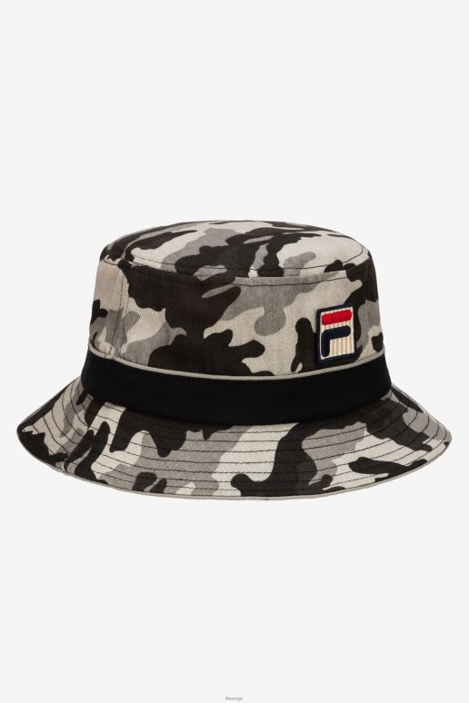 FILA unisex camo bøttehatt svart camo fila HHL84977 svart camo