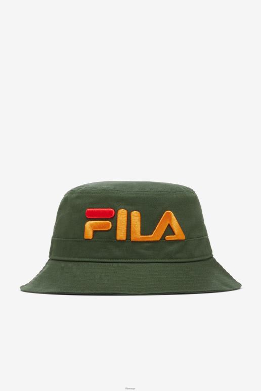 FILA unisex douglasgran/ørkensol/valmue fila x paterson bøttehatt fila HHL841026 douglasgran/ørkensol/valmue