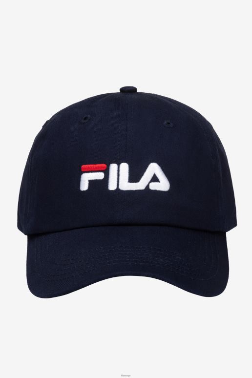 FILA unisex fila brodert logo baseballhatt marine HHL84997 marinen