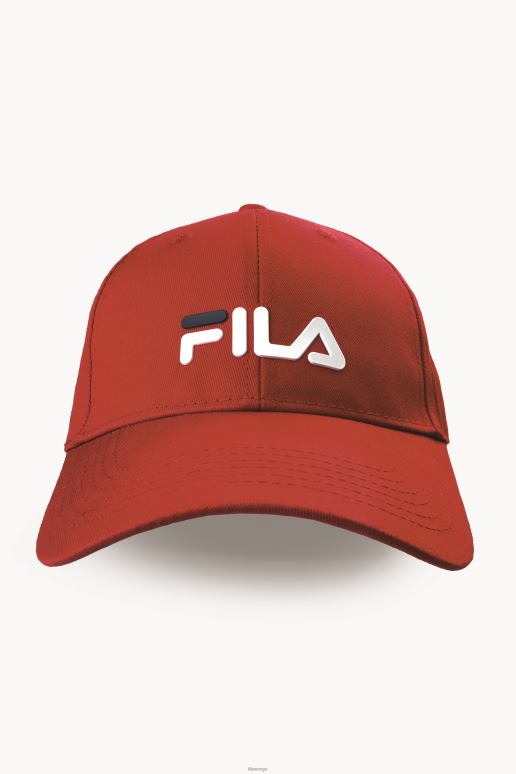 FILA unisex fila kinesisk rød pappa lue HHL841024 kinesisk rød