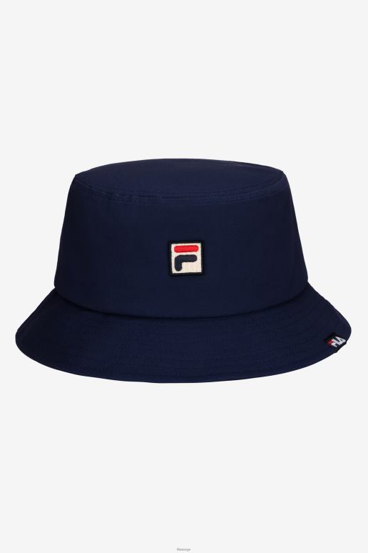 FILA unisex fila navy heritage bøttehatt HHL84982 marinen