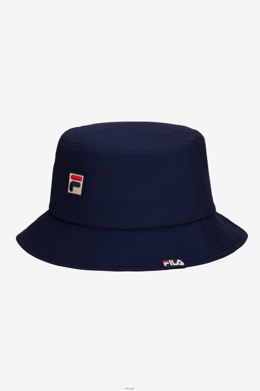 FILA unisex fila navy heritage bøttehatt HHL84982 marinen