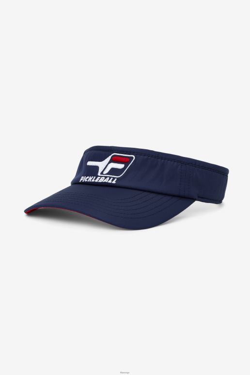 FILA unisex fila navy/rød pickleball visir HHL841132 marine/rød