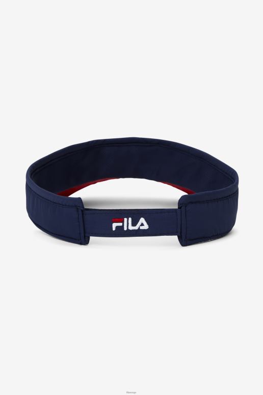 FILA unisex fila navy/rød pickleball visir HHL841132 marine/rød