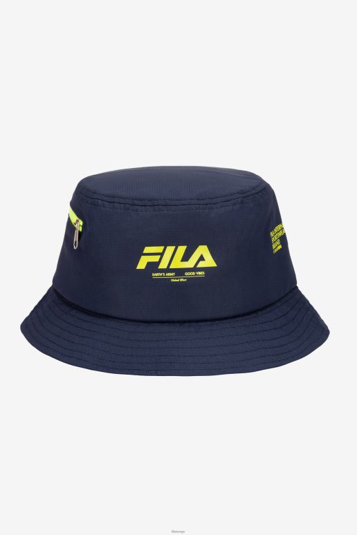 FILA unisex fila ripstop bøttehatt marine HHL84973 marinen