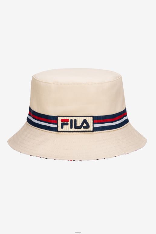 FILA unisex gardenia vendbar bøttehatt fila HHL84990 gardenia