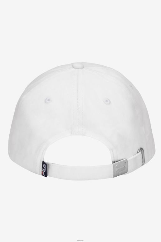 FILA unisex hvit fila-baseballhatt med brodert logo HHL84993 hvit