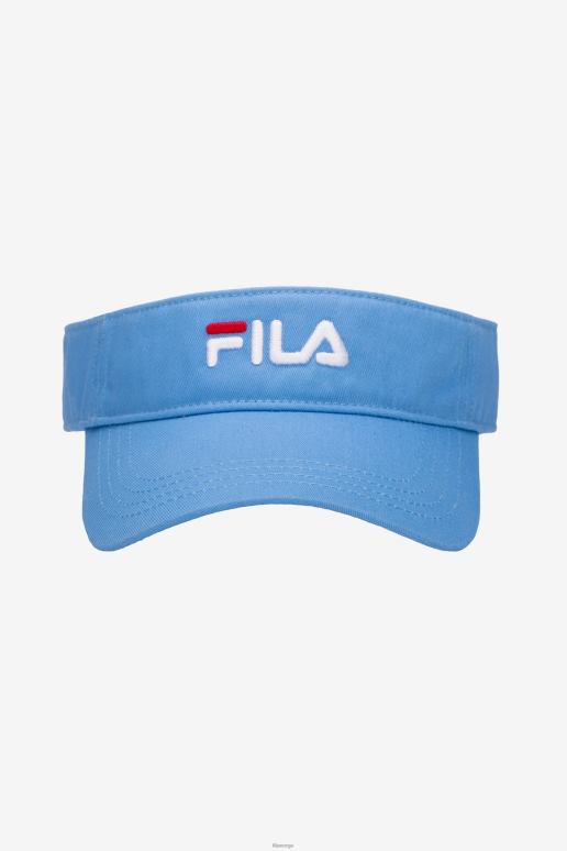 FILA unisex kornblomst blå brodert visir fila HHL841008 kornblomst blå