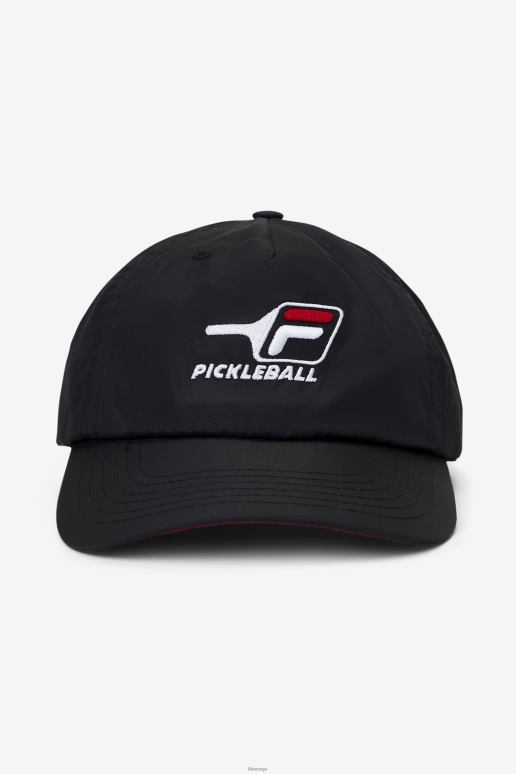 FILA unisex pickleball lue svart/rød fila HHL841133 svart, rød