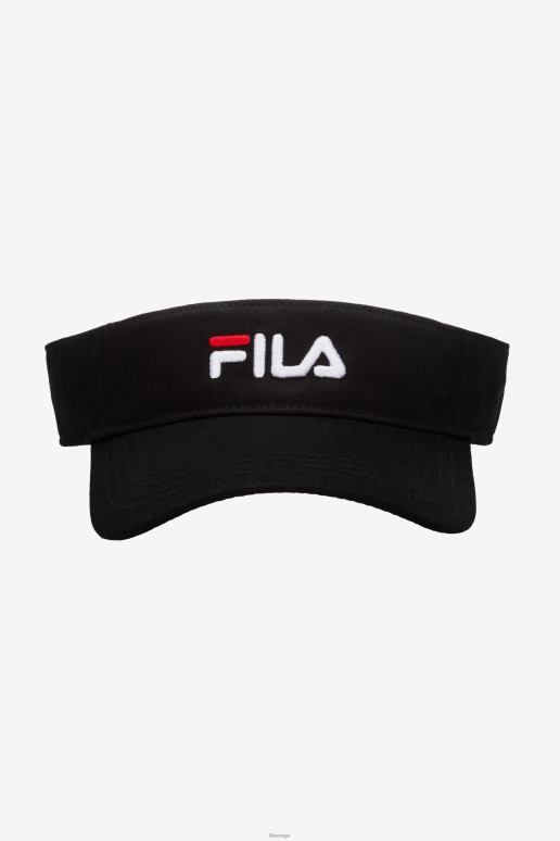 FILA unisex svart fila brodert visir HHL841005 svart