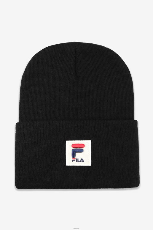 FILA unisex svart mansjett beanie fila HHL841074 svart
