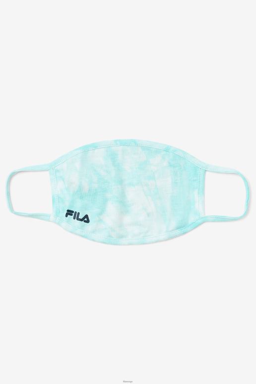 FILA unisex aqua blue tie dye aqua blue tie dye ansiktsmaske fila HHL841038 aqua blå slipsfarge
