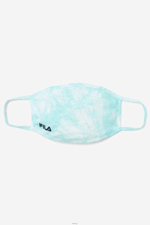 FILA unisex aqua blue tie dye aqua blue tie dye ansiktsmaske fila HHL841038 aqua blå slipsfarge
