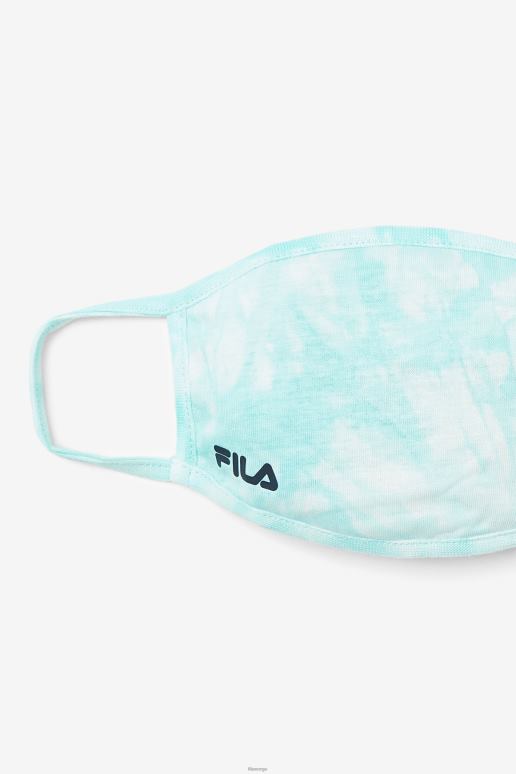 FILA unisex aqua blue tie dye aqua blue tie dye ansiktsmaske fila HHL841038 aqua blå slipsfarge