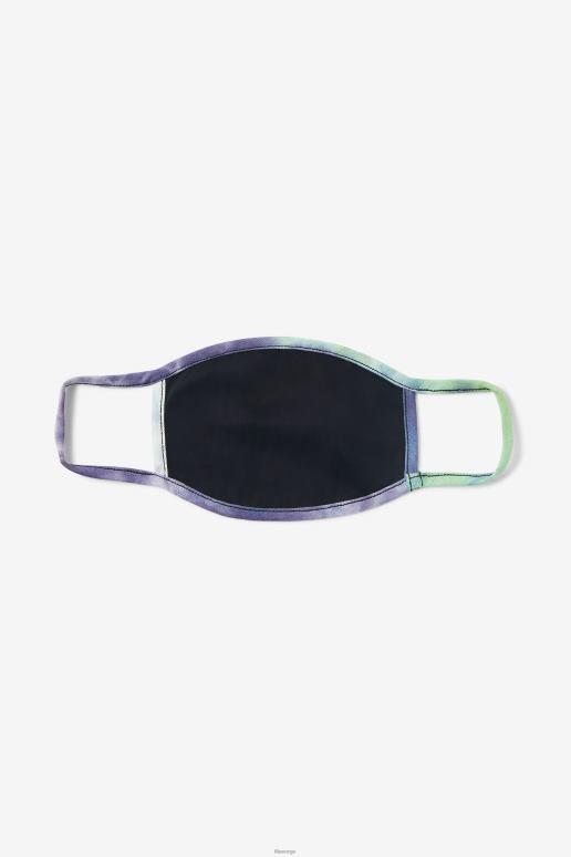 FILA unisex blå tie dye ansiktsmaske fila blue aqua tie dye HHL841040 blå aqua tie dye