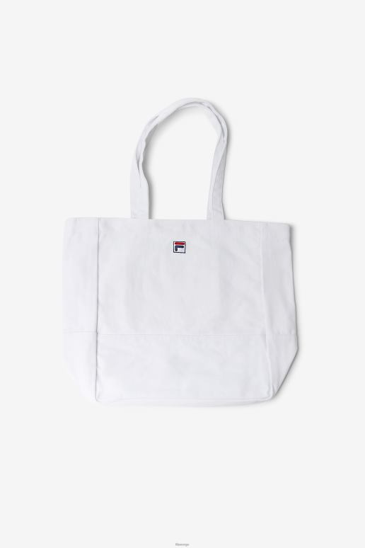 FILA unisex grunnleggende tote bag fila hvit HHL841064 hvit